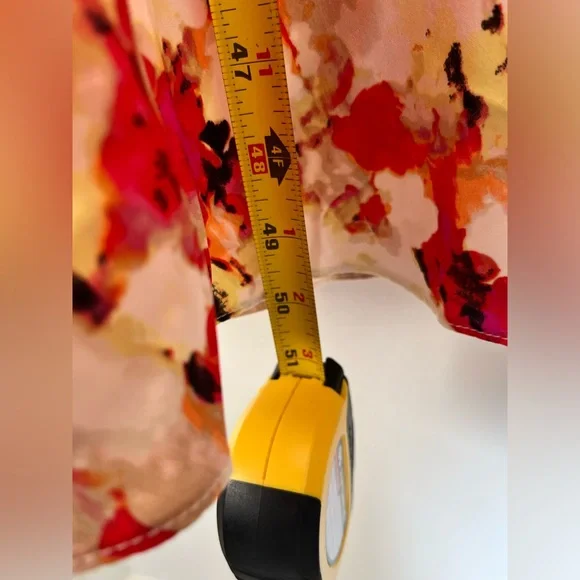 DKNY V Neck Maxi A Line Dress - Picture 15 of 16